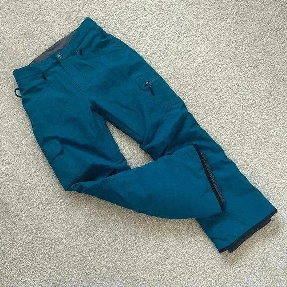 BOULDER GEAR Youth Girls Ravish Ski Snow Pant Turquoise 8915R Size XL 14/15 W SM - Picture 2 of 16